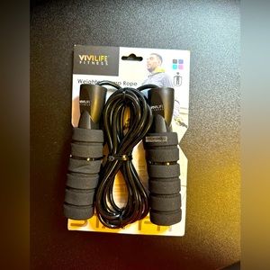 New - Weighted Fitness Cardio Jump Rope